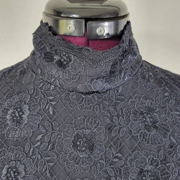 60's Plaisir Tokyo velvet dress - Picture 14 of 15